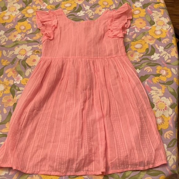 Crewcuts Pink Ruffled Sundress size 8 - Picture 3 of 3